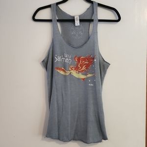 Salmon Sisters tank-top